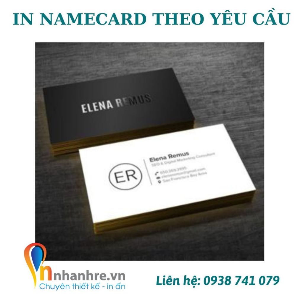 In card theo yêu cầu, in 2 hộp name card, danh thiếp, card visit theo yêu cầu giá rẻ và chất lượng - INNHANHRE.VN