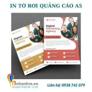 Giấy, in 1000 tờ rơi quảng cáo couche 100 gsm theo yêu cầu kích thước a4, a5 uy tín , chất lượng - innhanhre
