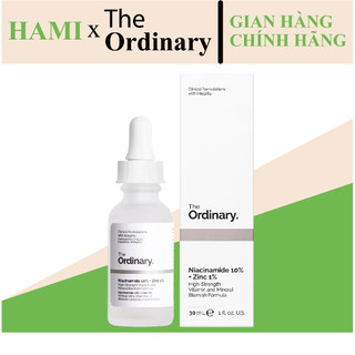 Serum The Ordinary Niacinamide 10% + Zinc 1% giảm thâm mụn, ngừa mụn