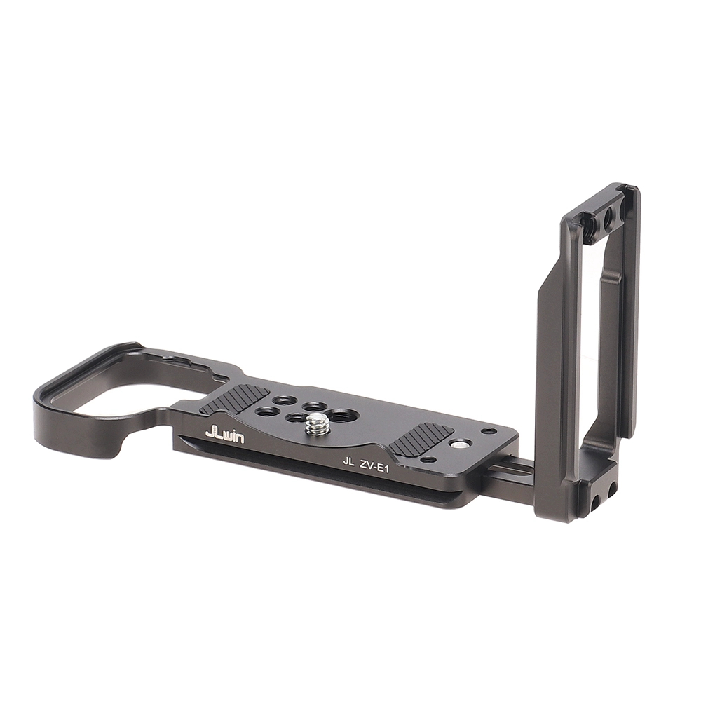 Sony ZV-E1 ZVE1 JLWin | Khung quay dọc Lplate bracket báng tay cầm giá đỡ đế thép bảo vệ handcase SONY ZVE1 ZV-E1 E1