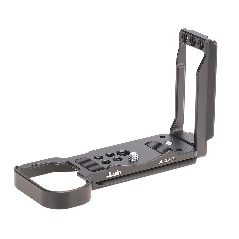 Sony ZV-E1 ZVE1 JLWin | Khung quay dọc Lplate bracket báng tay cầm giá đỡ đế thép bảo vệ handcase SONY ZVE1 ZV-E1 E1