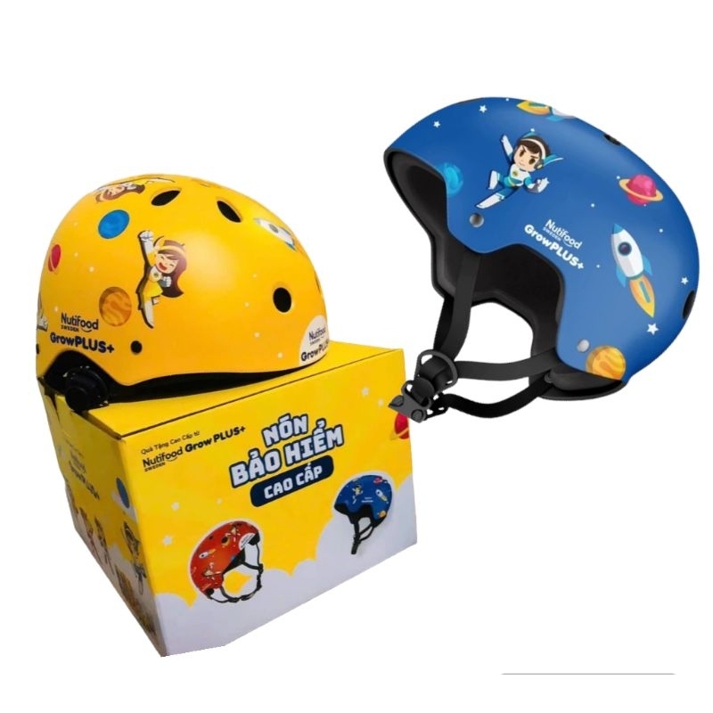 Nón bảo hiểm Nutifood cho bé