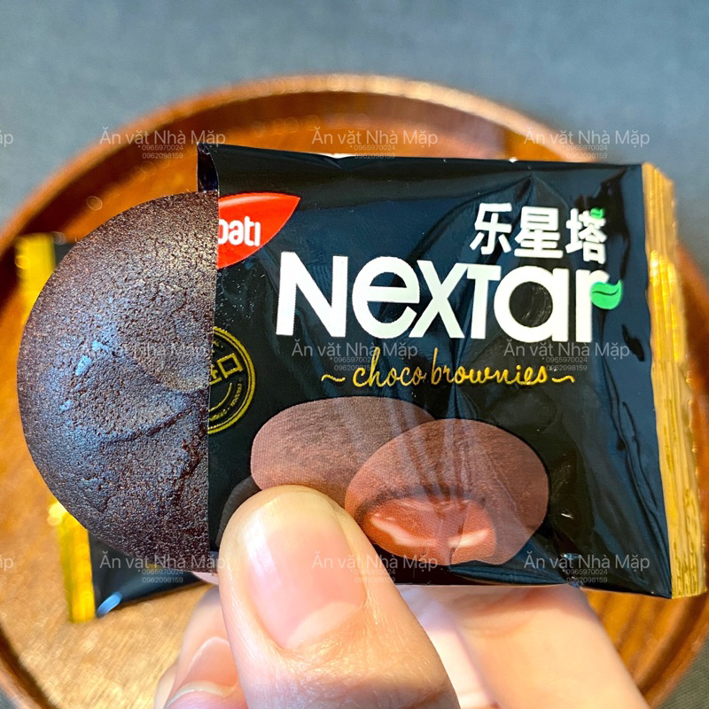 Bánh Nextar Nhân Socola Tan Chảy Brownies Nabati - Hộp 112g