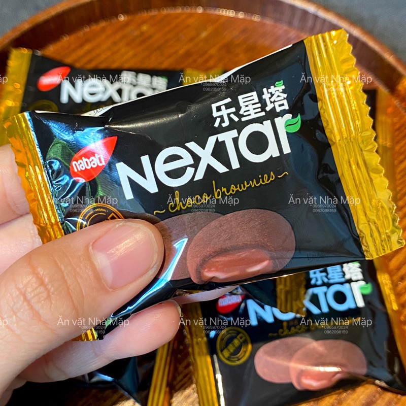 Bánh Nextar Nhân Socola Tan Chảy Brownies Nabati - Hộp 112g