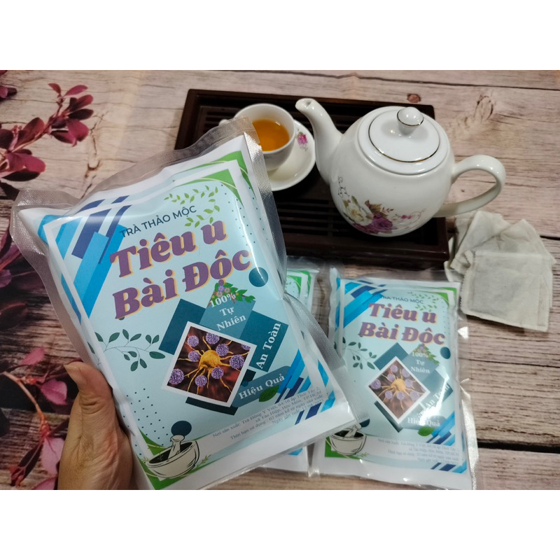 Trà tiêu u, làm nhỏ kích thước khối u - 40 túi lọc