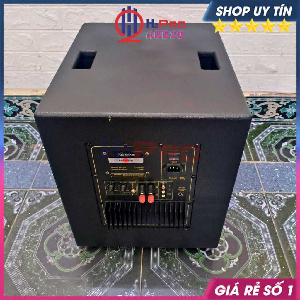 Loa Sub Điện Bass 30 Sansui 270W Công Nghệ Nhật-Tặng Dây AV, Loa Trầm Bass 30 Sub Mặt Cao Cấp Cho Gia Đình - H2Pro Audio