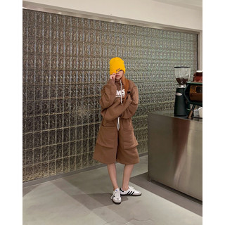 BỘ SMEAR HOODIE SET NORMOS (XÁM/ NÂU)