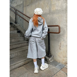 BỘ SMEAR HOODIE SET NORMOS (XÁM/ NÂU)