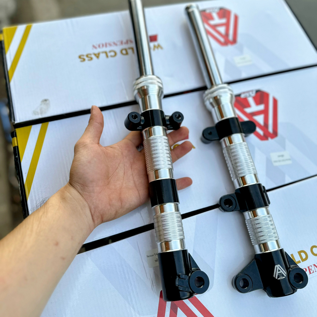 Phuộc Phay Exciter 135 AT Thailand lắp đặt như zin RZ