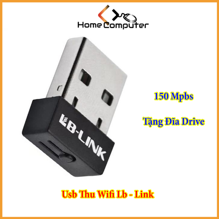 Usb wifi, usb thu wifi LBlink 151 nano, Thu sóng wifi tốc độ cao 150Mbps cho máy tính PC, laptop | BigBuy360 - bigbuy360.vn