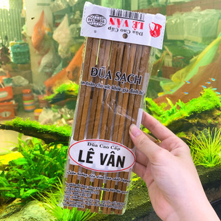 Combo 10 đôi đũa gỗ cao cấp LÊ VÂN