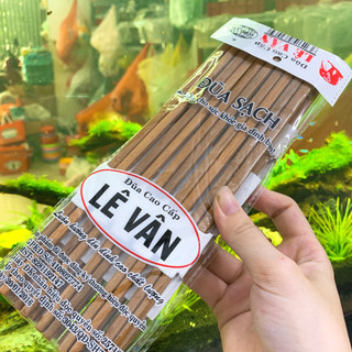 Combo 10 đôi đũa gỗ cao cấp LÊ VÂN