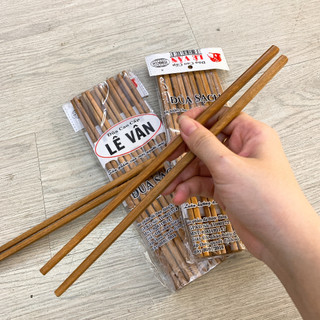 Combo 10 đôi đũa gỗ cao cấp LÊ VÂN