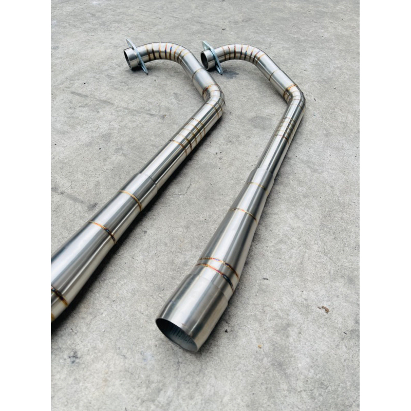 Cổ Tăng Hàn Pô Zin Kèm Khâu Nối Size 32 Đến 38 Fom Khoét Áo Dành Cho Exciter 150 Đúng Innox 304