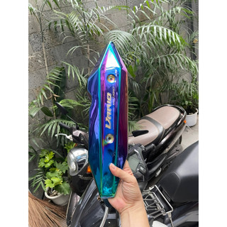 Ốp bô vario inox lên màu titan