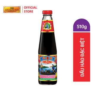 Dầu hào Lee Kum Kee Premium Brand Oyster Sauce (510g/chai) loại đặc biệt với chiết xuất hàu lên đến 40%