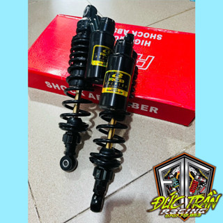 Phuộc mod bình dầu đen ty vàng RBC cho Wave/Dream, Sirius/Jupiter