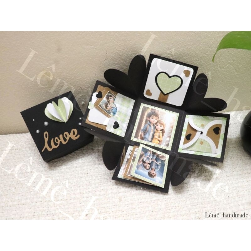 LOVE BOX _ Hộp quà tặng handmade B01 dán ảnh