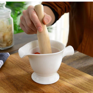 Dụng cụ chế biến ăn dặm rau củ ăn dặm , chày cối , mài sứ cho bé T4A1