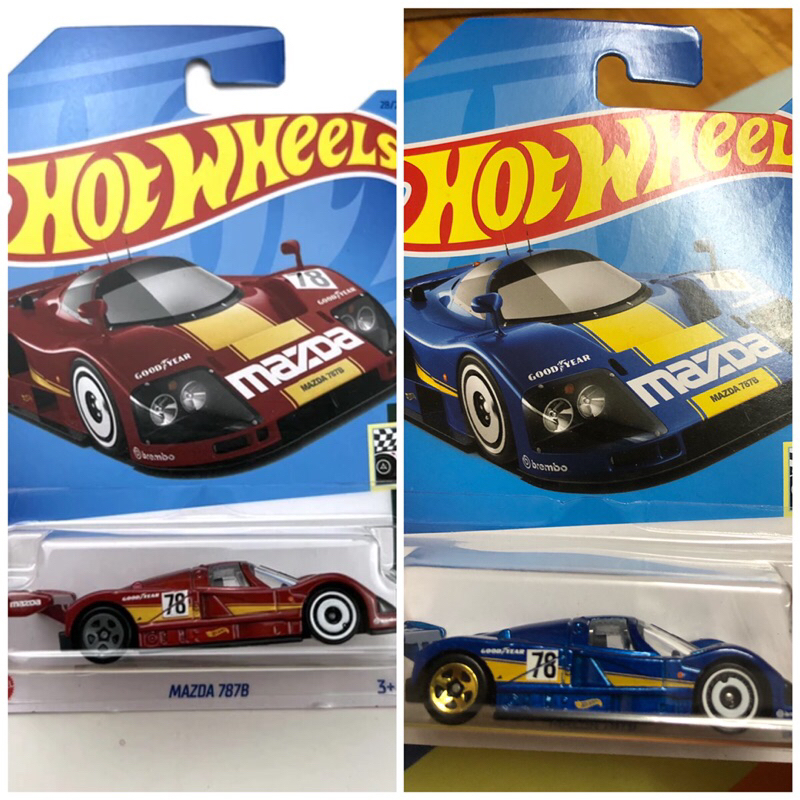 Xe mô hình Hot Wheels Mazda 787B