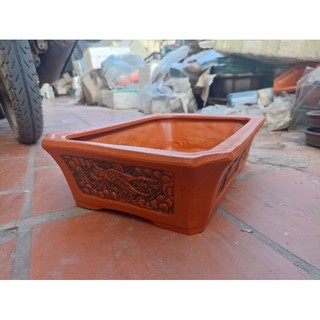 chậu chữ nhật size 52*37*15cm