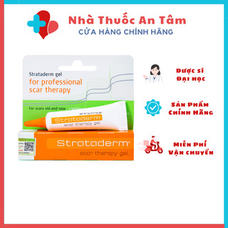 Gel Silicone ngăn ngừa sẹo lồi, sẹo lõm, sẹo thâm Strataderm
