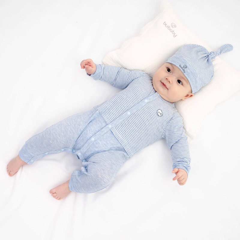 Bubaby Body dài tay cài chéo - cài giữa Joyful - BU Siro BSR210800-BSR210200