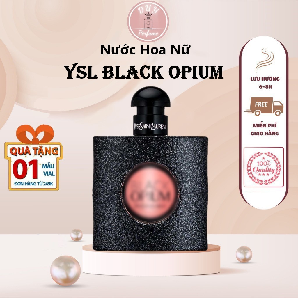 Nước Hoa Nữ  YSL Black Opium EDP 90ml- Hương Thơm Ngọt Ngào Mùi hương bí ẩn quyến rũ và cực kỳ gợi cảm - Zuyy Perfume