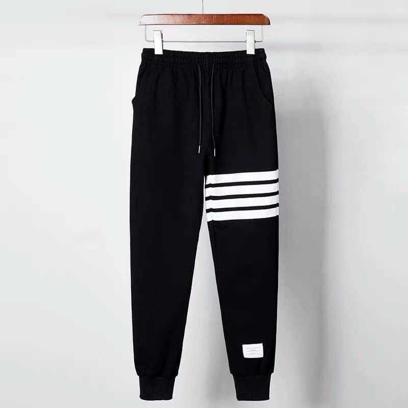 Quần Jogger thể thao nam vải cotton tổ ong Hàn cao cấp Xuongmay1996 Thom 4 gạch