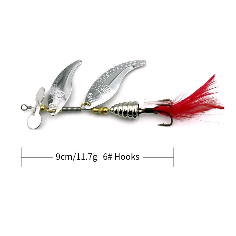 Mồi spinner chuyên câu sộp nheo