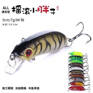 Mồi giả 3D action chuẩn siêu hot 5cm/7gam