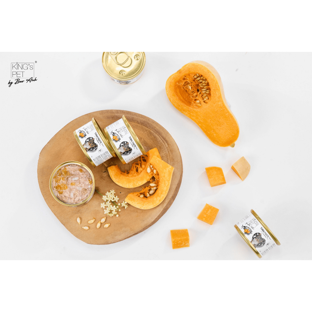 Pate King's Pet By Bảo Anh Lon Cao Cấp 80gr Với 8 Vị Hấp Dẫn Cho Mèo