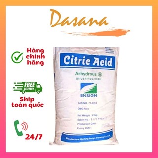Acid citric bột chanh, bột chua 100 - 500g