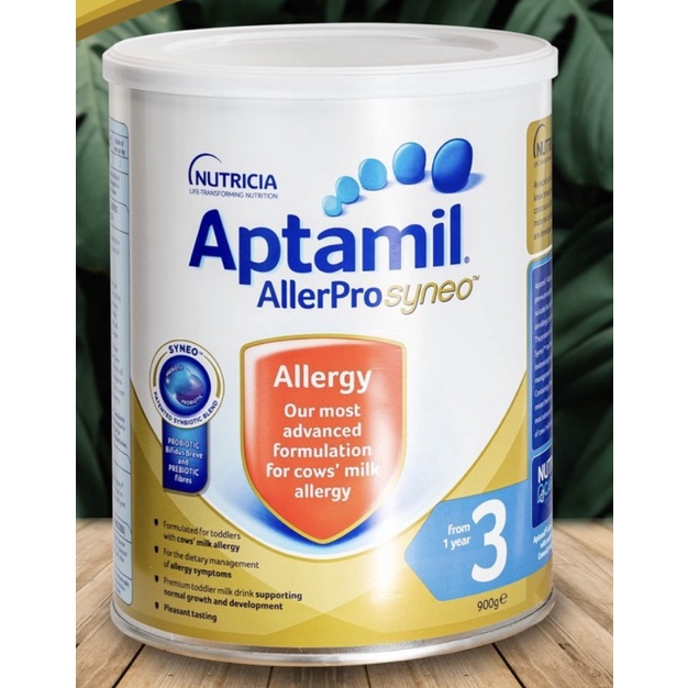Sữa Aptamil AllerPro Syneo Úc số 1,2,3