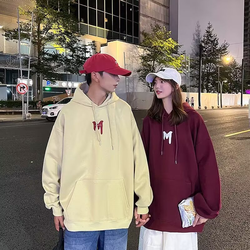 Áo nỈ Hoodie In Chữ Phong Cách Âu Mỹ Thời Trang Cho Cặp Đôi,  from rộng chất nỉ bông cotton cao cấp CHẤT ĐẸP | BigBuy360 - bigbuy360.vn