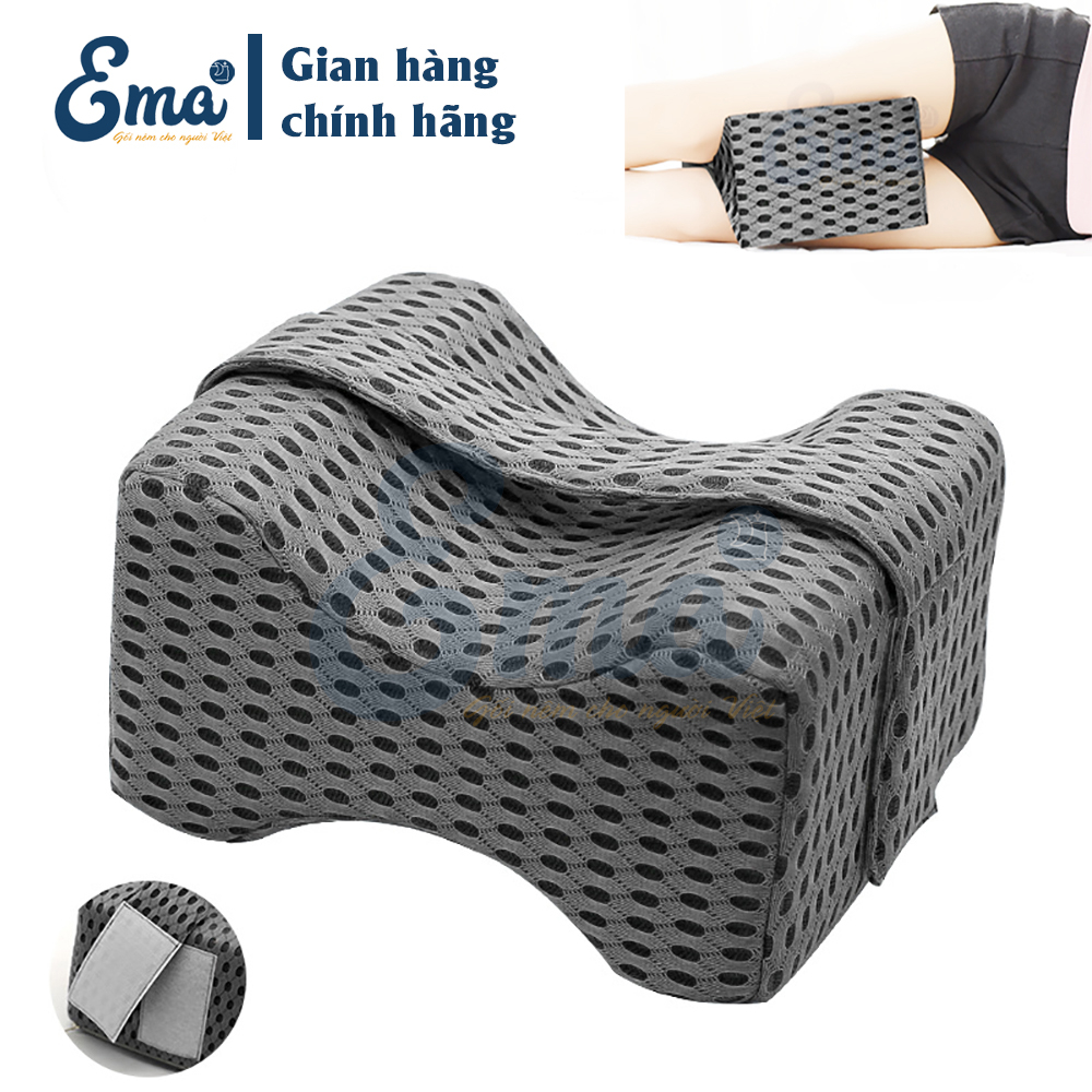 Gối kẹp chân nằm ngủ EMA giảm đau đầu gối, hông và lưng, tăng cường lưu thông máu