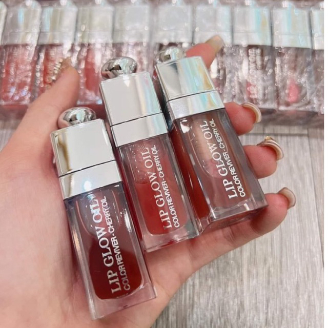 SON DƯỠNG 𝐃𝐈𝐎𝐑 𝐋𝐈𝐏 𝐆𝐋𝐎𝐖 𝐎𝐈𝐋 6ml unbox màu 012, 020, 030 son dưỡng dạng oil
