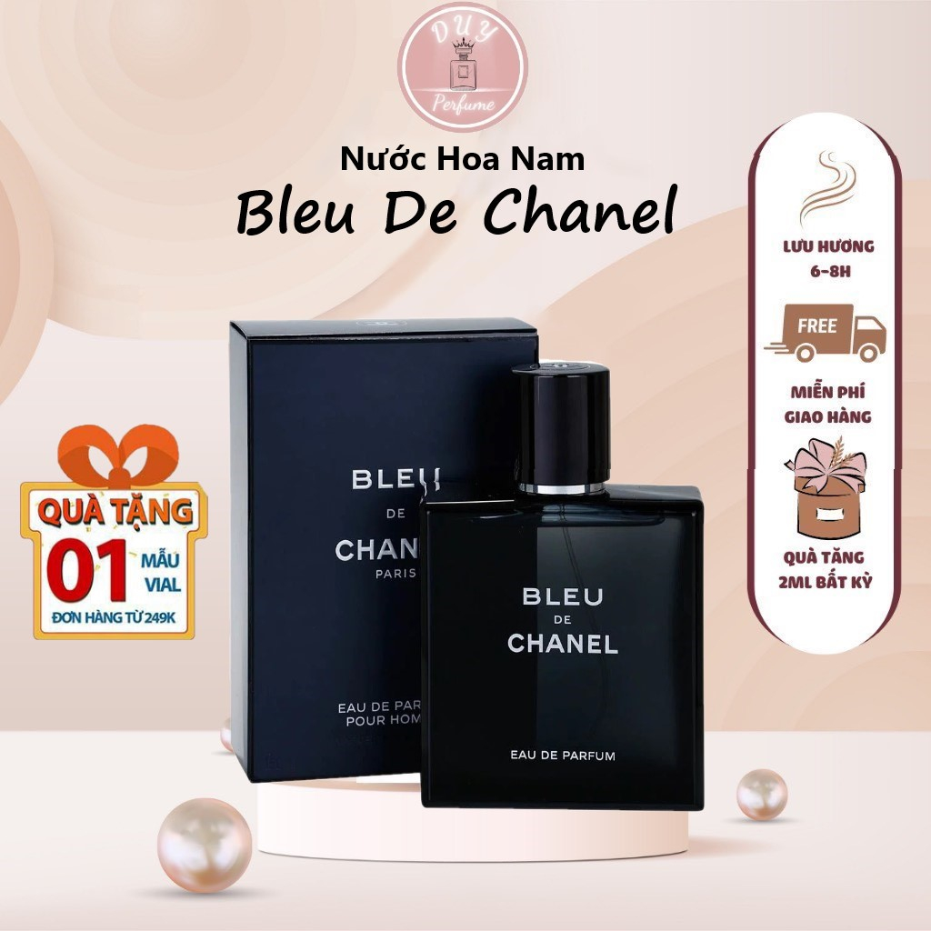 Nước hoa nam cao cấp chính hãng Chan.el B.leu, dầu thơm lâu hương thơm nam tính mạnh mẽ cuốn hút 100ml - Zuyy perfume