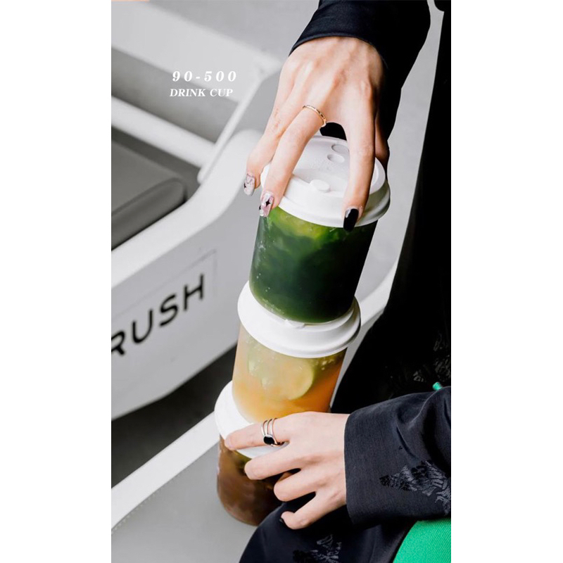 Ly nhựa tròn + nắp ABS dày