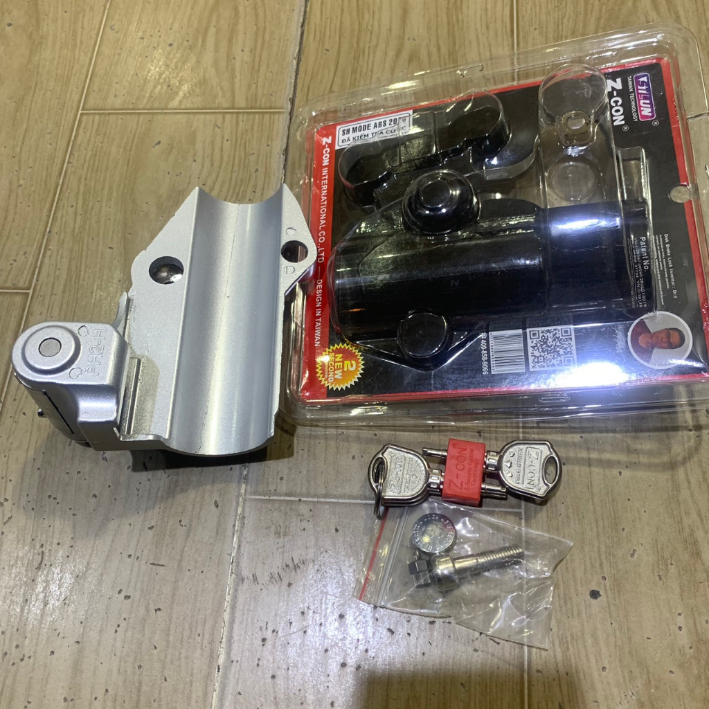 Khóa đĩa trước xe SH MODE đời 2020 đến 2022 xe có ABS