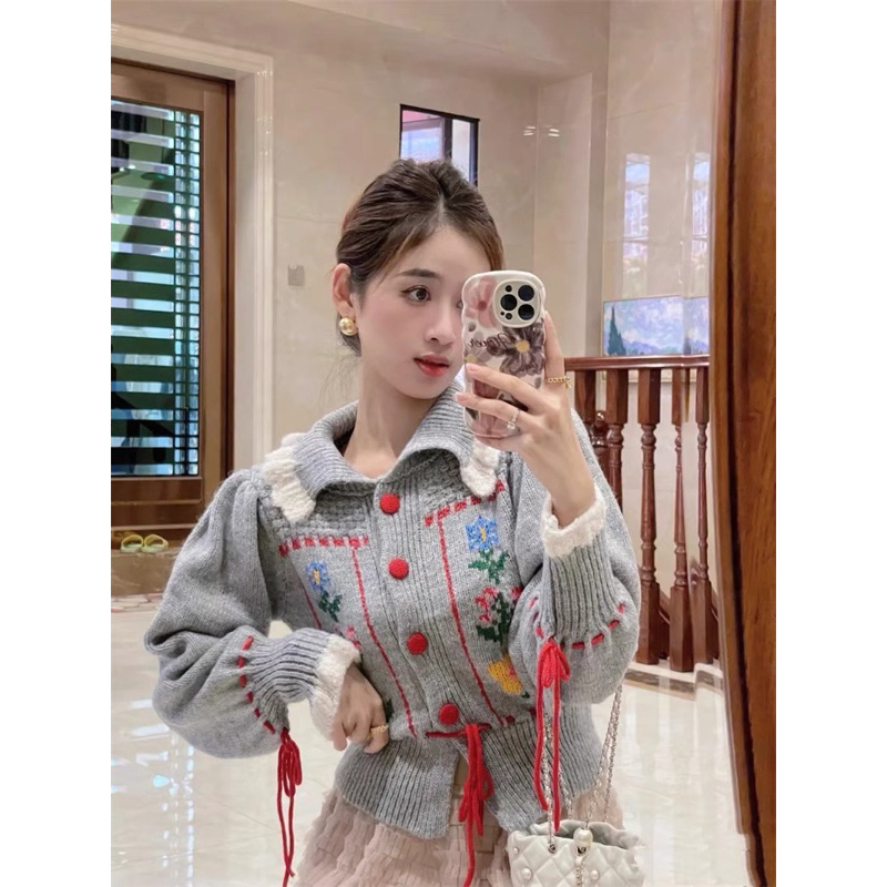 Áo khoác len cardigan ZARA AUTH vợt sale