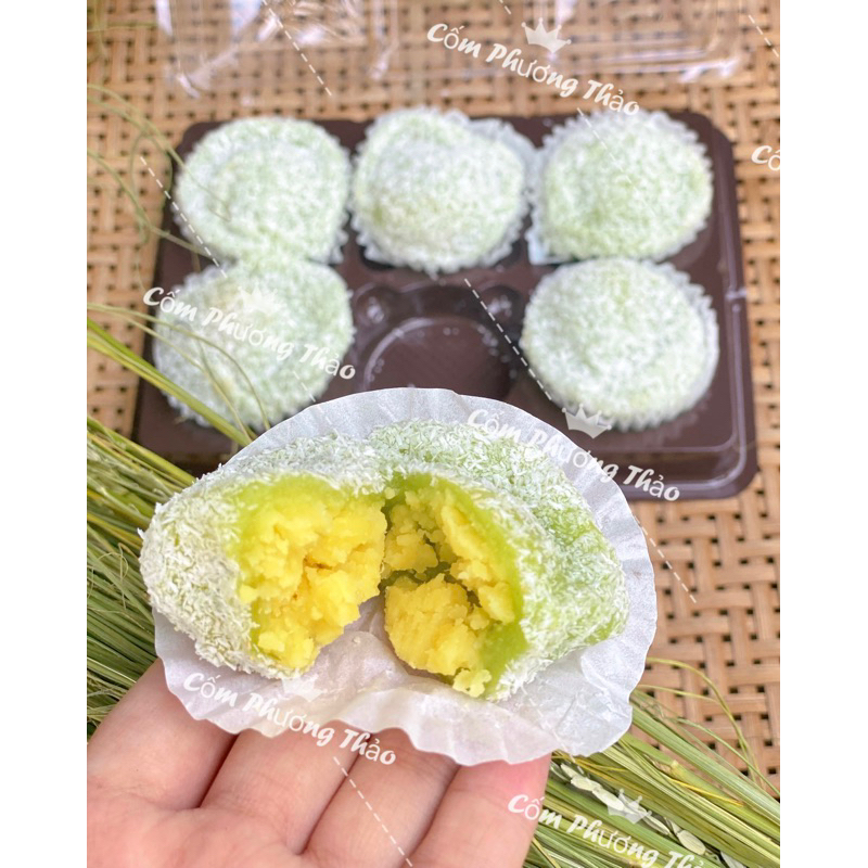 BÁNH MOCHI CỐM NON đặc sản Hà Nội(sẵn bánh mới làm hàng ngày)