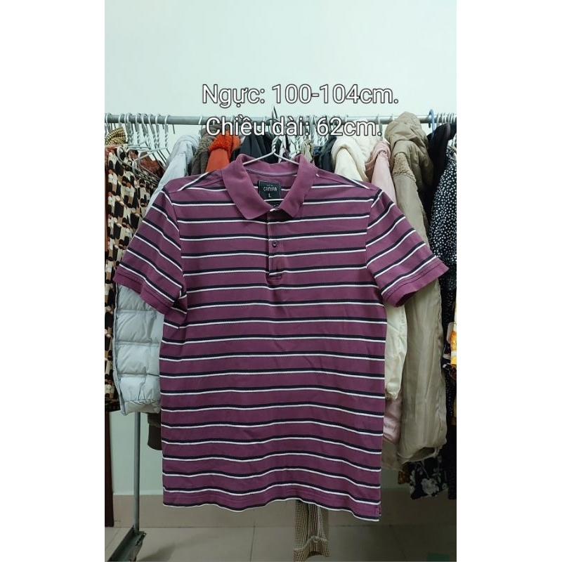 Áo nam polo 1 hàng hiệu size L.