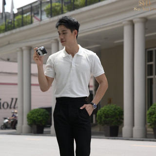 Áo thun Polo nam BASIC cổ bẻ vải cotton Pique dệt mắt hạt gạo cao cấp, chuẩn form, lịch lãm SAY YOU DO HG07