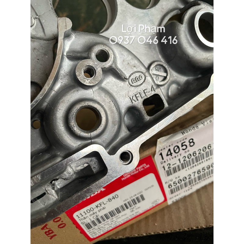 Lốc bơm nhớt rời  Wave thái 110 , Future 1 . Chính hãng Honda Thái Lan nhập khẩu