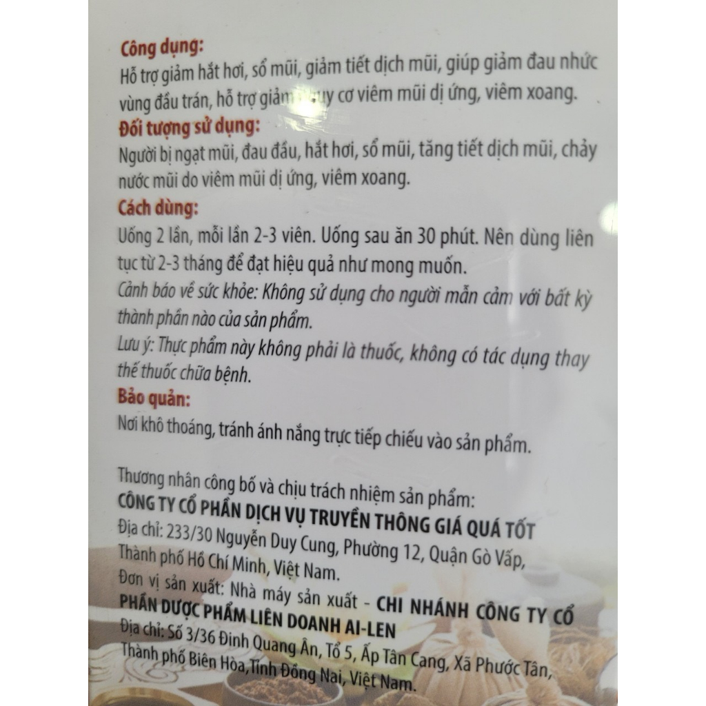 Diệp an phế extra chính hãng giá ưu đãi