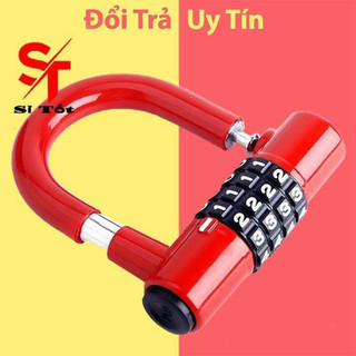Ổ Khoá Số chữ U Zoro chống trộm sử dụng mật khẩu 4 số