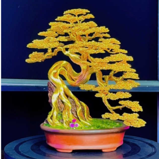 Dây nhôm mạ màu làm bonsai handmade. Cuộn 500g loại1mm
