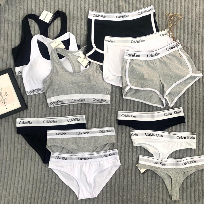 Quần áo Lót Cotton ca.lvin Phong Cách Thể Thao Nhiều Kiểu Dáng CK
