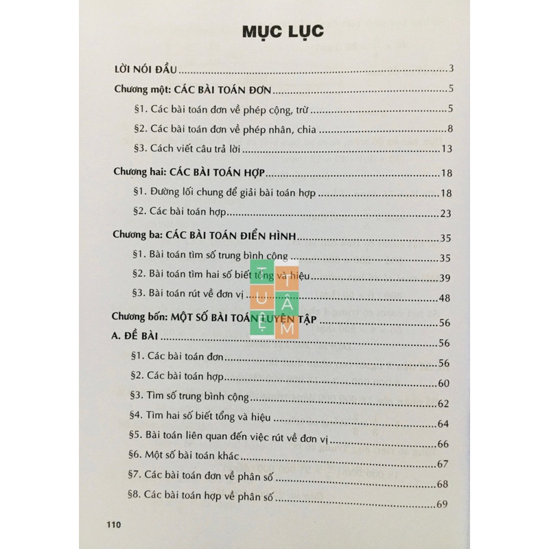 Sách - Giải toán có lời văn lớp 4